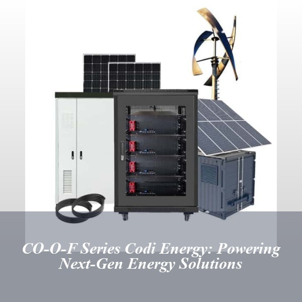 CO-O-F Series Codi Energy: Powering Next-Gen Energy Solutions